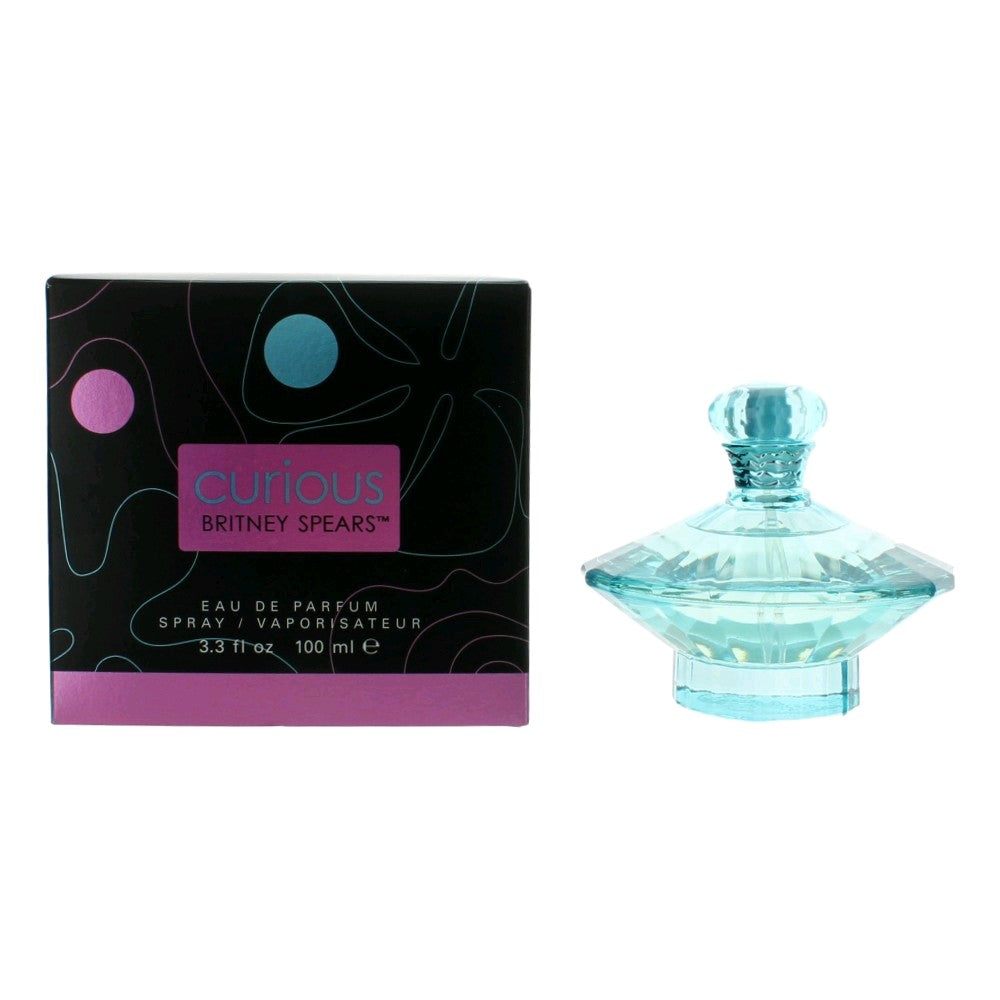 Bottle of Curious by Britney Spears, 3.4 oz Eau De Parfum Spray for Women